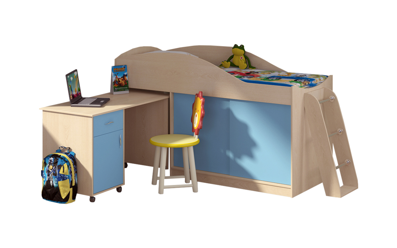 детская кровать Формула Мебели Дюймовочка-3 1 Формула Мебели Дюймовочка-3